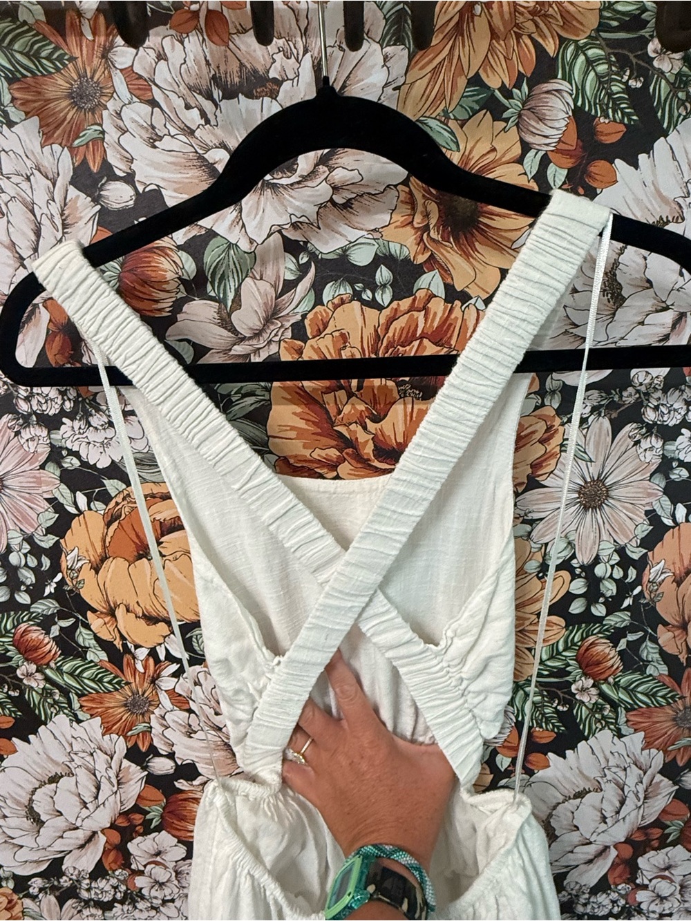 Billabong white cross strap dress - Picture 3 of 7